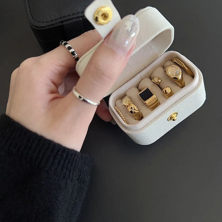 Boite a bijoux bagues - BORANGEMENT