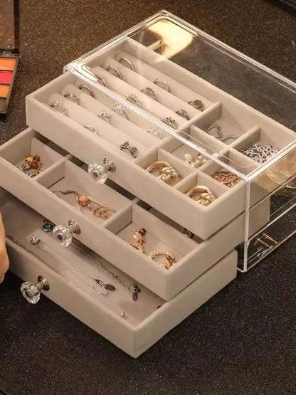 Boite a bijoux tiroirs - BORANGEMENT