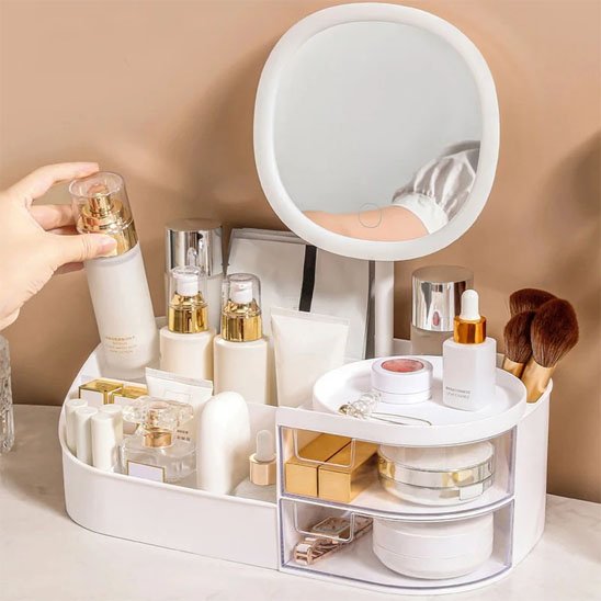 Organisateur maquillage | Élégance