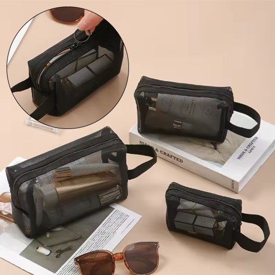 Trousse de maquillage | Transparente Waterproof