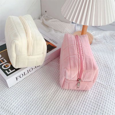 Trousse maquillage | Pastel Matelassée